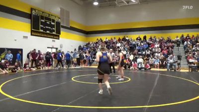 170 lbs Cons. Semi - Cayla Stricker, Lisbon vs Chloe Christianson, Wilton