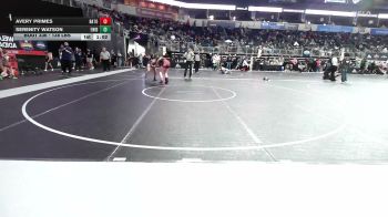 138 lbs Semifinal - Avery Primes, Baton Rouge Training Center vs Serenity Watson, Enid Youth WC