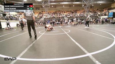 138 lbs Round Of 16 - Talon Tahdooahnippah, Elgin Wrestling vs Layne Elmore, Team Conquer Wrestling