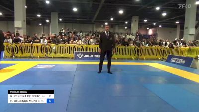 RONALDO PEREIRA DE SOUZA JÚNIOR vs HORLANDO DE JESUS MONTEIRO 2023 American National IBJJF Jiu-Jitsu Championship