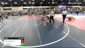 106 lbs Consi Of 32 #1 - Davis Shaposhnick, Great Oak vs Chris Carreno, Aliso Niguel HS