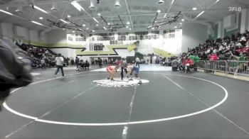 128 lbs Champ. Round 1 - Luke Krunchev, La Costa Canyon vs Kaden Patel, Mt Carmel