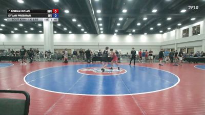 120 lbs Cons. Quarters - Adrian Rojas, Miami Wrestling Club vs Dylan Presman, Lugo Wrestling Club