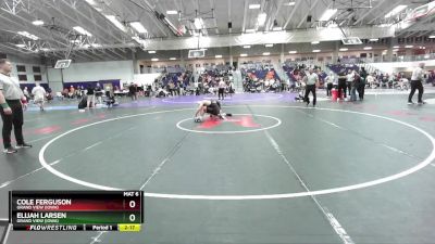 149 lbs 1st Place Match - Elijah Larsen, Grand View (Iowa) vs Cole Ferguson, Grand View (Iowa)