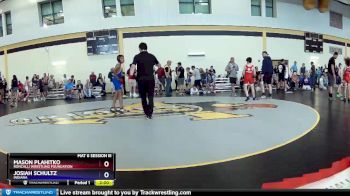 98 lbs Cons. Semi - Mason Plahitko, Roncalli Wrestling Foundation vs Josiah Schultz, Indiana