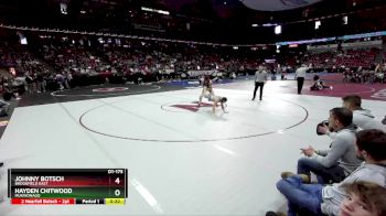 D1-175 lbs 5th Place Match - Hayden Chitwood, Mukwonago vs Johnny Botsch, Brookfield East