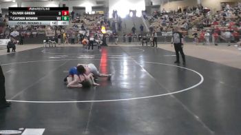 A 120 lbs Cons. Round 2 - Oliver Green, Signal Mountain High School vs Cayden Bowen, Volunteer High School