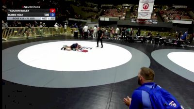 77 lbs Cons. Semis - Colton Bailey vs James Holt, Team Arcata Wrestling Club