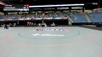 103 lbs 5th Place Match - Alexis Miller, Oklahoma City vs Lita Cruz, Grand View