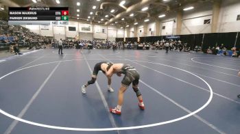 157 lbs Quarterfinals (8 Team) - Parker Zikmund, Central City vs Mason Majerus, St. Paul