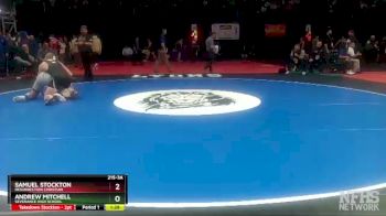 215-3A Champ. Round 1 - Andrew Mitchell, Severance High School vs Samuel Stockton, Resurrection Christian