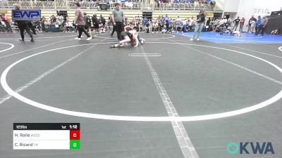 120 lbs Rr Rnd 2 - Henry Raile, Woodward Youth Wrestling vs Case Ricard, Tuttle Wrestling