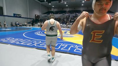 285 lbs Quarterfinal - Slade Watkins, Mount Olive vs Kobe Pablo, Emmanuel