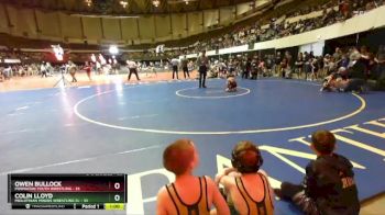 68 lbs Champ. Round 1 - Colin Lloyd, Midlothian Miners Wrestling Cl vs Owen Bullock, Powhatan Youth Wrestling