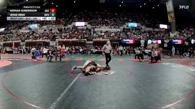 Semifinal - Nathan Gunderson, Choteau vs Jesse Reed, Wolf Point