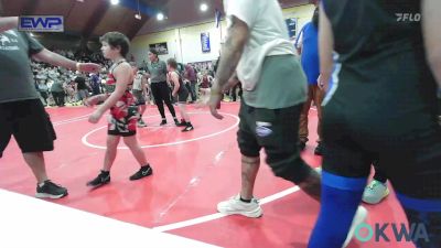 90 lbs Quarterfinal - Anson LeGrand, Sperry Wrestling Club vs Logan Kaiser, Pin-King All Stars