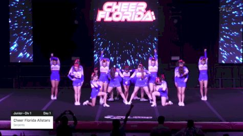 Cheer Florida Allstars - Serpents [2025 Junior--Div 1 Day 1] 2025 All Out Grand Nationals