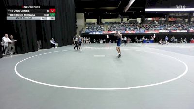 149 lbs Champ. Round 1 - 15 Cole Cross, Eastern Oregon vs Georgino Moraga, St. Ambrose