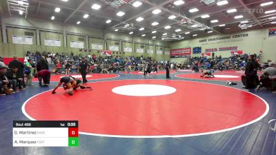 122 lbs Consi Of 16 #2 - Gilbert Martinez, Mission Oak vs Alexander Marquez, Foothill