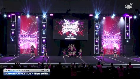 Diamond Athletics - Miss twist [2026 L3 Youth - D2 DAY 2] 2026 JAMfest Cheer Super Nationals