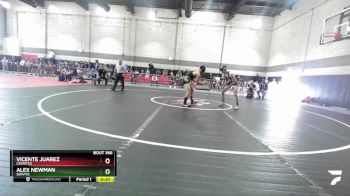 126 lbs Cons. Round 1 - Alex Newman, Servite vs Vicente Juarez, Cerritos