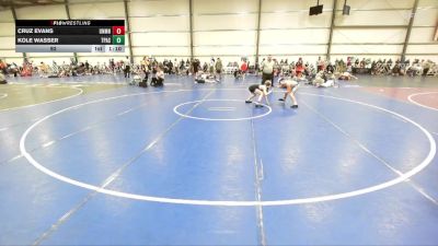 92 lbs Round 4 (1:30pm Friday) - Cruz Evans, Untouchables, MN vs Kole Wasser, PA Silver
