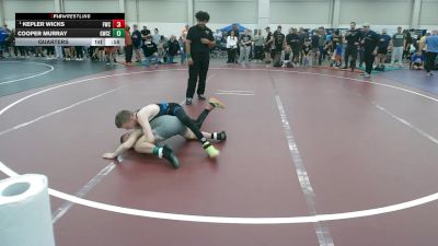 58 lbs Semis - Colten Lugo, Liberty Warriors Wrestling Club vs Collin Gandee, North DeSoto Wrestling Academy