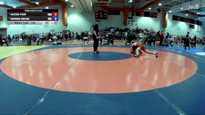 138 lbs Cons. Round 4 - Jacob Fain, Noke Wrestling RTC vs Dennis Bruin, Grizzly Wrestling Club
