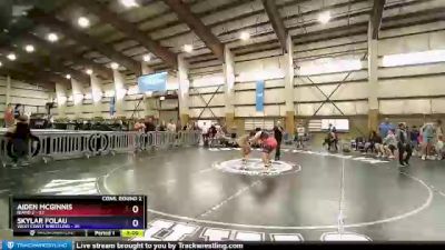 Semis & Wb (16 Team) - Aiden McGinnis, Idaho 2 vs Skylar Folau, West Coast Wrestling