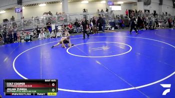 55 lbs Cons. Round 2 - Julian Zuniga, Southern Style Wrestling Club vs Colt Cooper, Winnsboro Wrestling Club