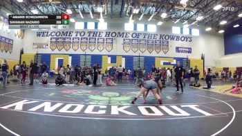 170 lbs Cons. Semi - Amaris Echezarreta, Gladiator WC vs Savanah Nazario, Viera Hammers