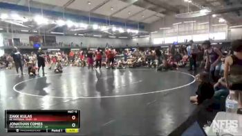 80 lbs Semis & 1st Wb (8 Team) - Zakk Kulas, NC National Team vs Jonathan Comes, The Untouchables Purple
