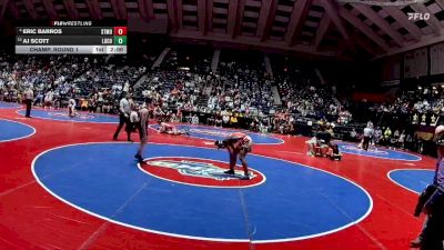 3A-175 lbs Champ. Round 1 - AJ Scott, Lumpkin Co. vs Eric Barros, Stone Mountain