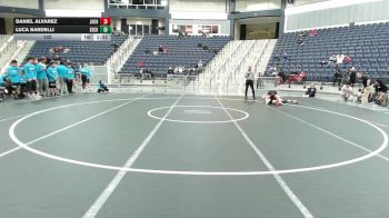 132 lbs Quarters - Daniel Alvarez, Jackson County vs Luca Bardelli, Seckinger