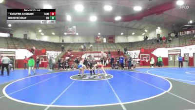 110 lbs 3rd Place Match - Evelynn Angelini, Crown Point vs Jocelyn Cruz, Frankfort High School