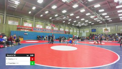 134 lbs Round Of 32 - Fernando Cantu, Mt Whitney vs Jordyn Fuentes, Firebaugh