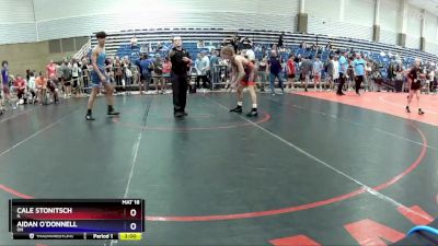 132 lbs Cons. Round 3 - Cale Stonitsch, IL vs Aidan O`Donnell, OH