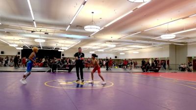 88 lbs Champ. Round 3 - Elias Selianitis, South San Francisco Gator WC vs Jonah Cruz Villamil, Poway Wrestling