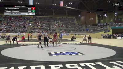 150 lbs Cons. Round 5 - KAYNE GARRETT, Scott County vs Jared Cornell, Somerset