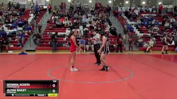 120 lbs Semifinal - Aliyah Bailey, Sparkman vs Aiyanna Acosta, Thompson HS