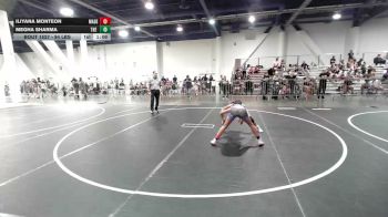 94 lbs Semifinal - Iliyana Monteon, Madera Grapplers WC vs Megha Sharma, The Roc