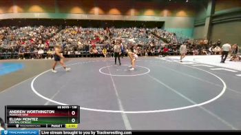 138 lbs Quarterfinal - Elijah Montez, Central Catholic vs Andrew Worthington, Mountain View