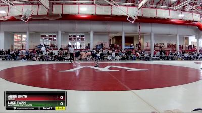 157 lbs Semifinal - Aiden Smith, Adrian vs Luke Swan, Wisconsin-Whitewater