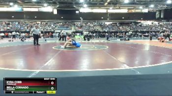 107 lbs Semifinal - Bella Cornado, McQueen vs Kyra Cobb, Timberline