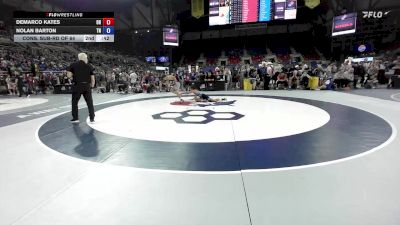 126 lbs Cons. Sub-rd Of 64 - Drake Pollins, MI vs Hayden Wright, OK