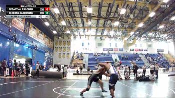 175 Blue Round 5 - SEBASTIAN ESCOBAR, Cypress Creek H S vs Alberto Sarmiento, South Dade