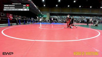 157 lbs Consi Of 16 #2 - Jimmie Wildcat, OKWA vs Demian Garcia, Vacaville Wrestling Club