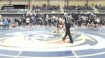 150 lbs Round Of 32 - Kaiden Wray, North Providence vs Liam Fanning, North Kingstown
