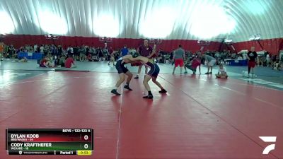 122-123 A Round 3 - Dylan Koob, BBE/Waska vs Cody Krafthefer, WCAABE
