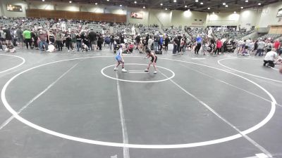 54 lbs Consolation - Amara Boone, Other Team vs Lexi Houtz, McKenzie River Mat Club